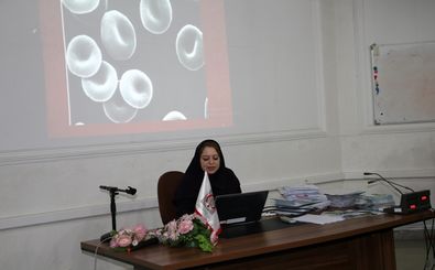 برگزاری  کارگاه آموزشی اهدای خون انجمن بهداشت آموزش و پرورش گیلان 