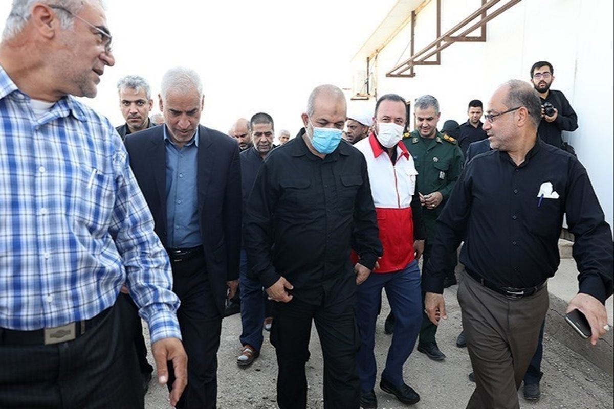 بازدید وزیر کشور عراق از مرز شلمچه
