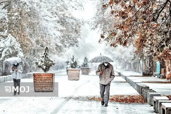 بارش برف و باران در ۹ استان کشور ادامه دارد