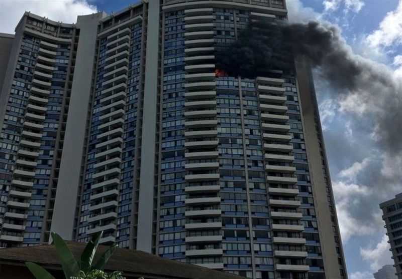۳ کشته در آتش‌سوزی برجی در هاوایی