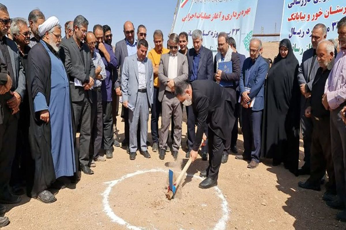 آغاز گازرسانی به ۱۲ روستای جنوبی شهرستان خوروبیابانک