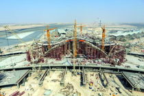 پیشرفت ۷۰ درصدی فرودگاه جدید ابوظبی