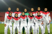 ملی پوشان فوتبال دختر ایران نایب‌قهرمانی رقابت‌های کافا شدند