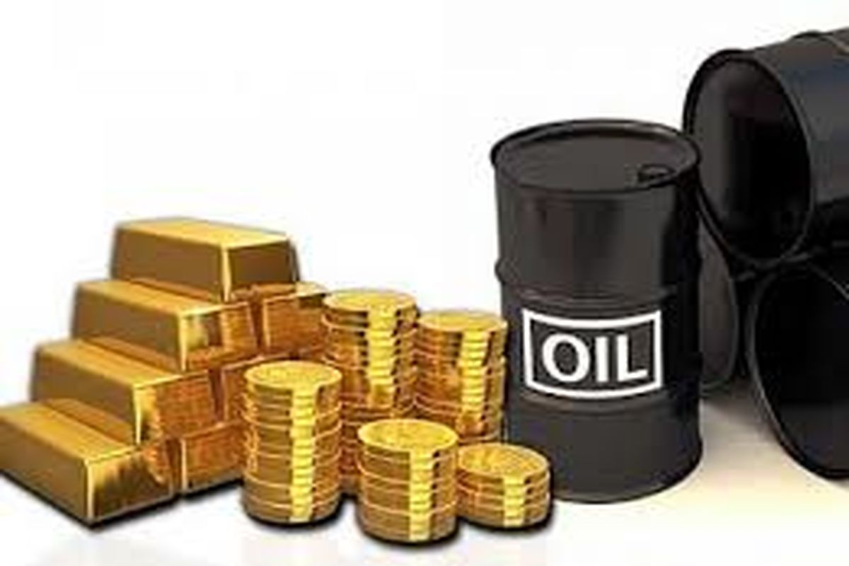 نزول بهای نفت و طلا در بازارهای جهانی