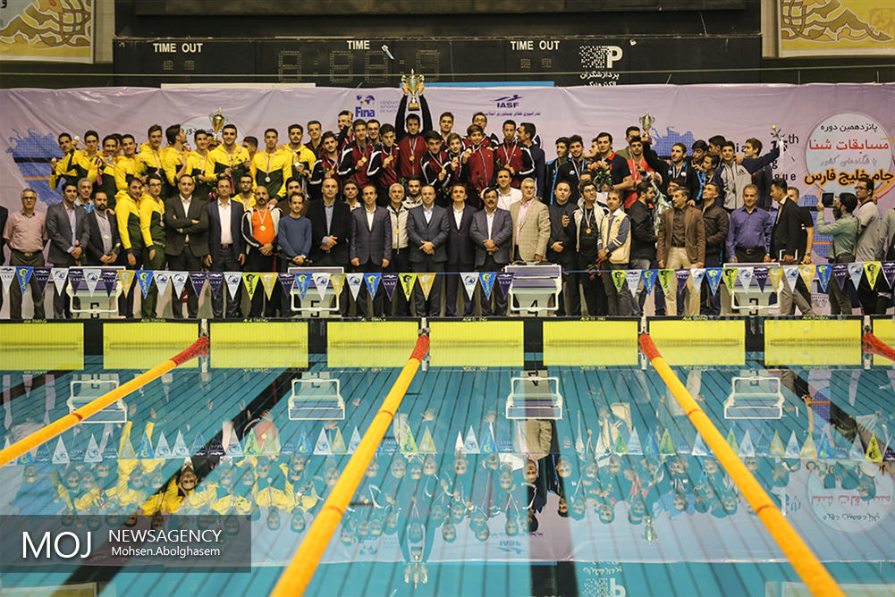 بانک حکمت ایرانیان در مسابقات لیگ شنای کشور پنجم شد