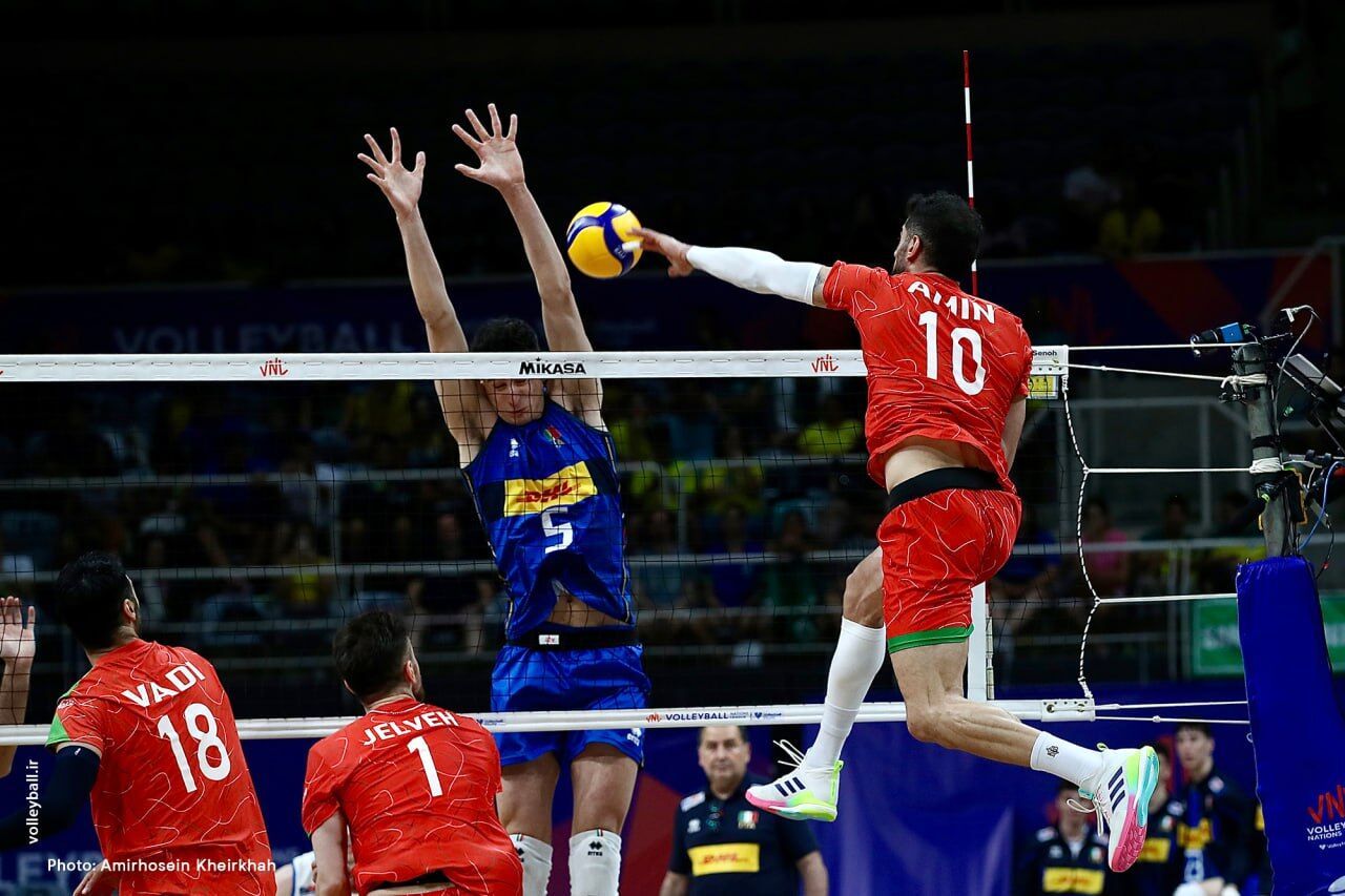 والیبال ایران در رده‌بندی جهانی دو پله صعود کرد