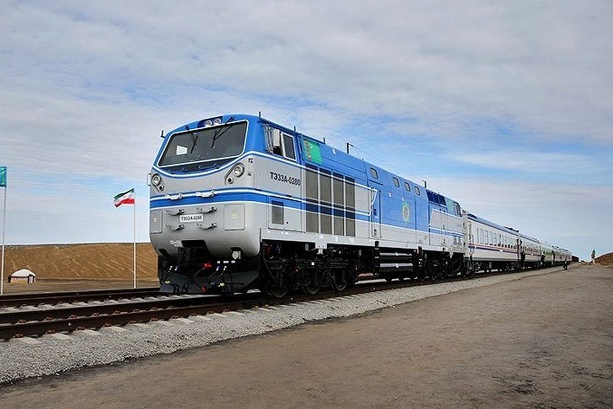 نخستین محموله باری قطار از کشور چین وارد استان گلستان می‌شود