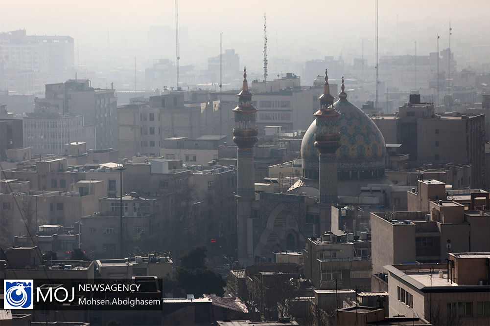 کیفیت هوای ۱۹ ایستگاه تهران در وضعیت قرمز قرار گرفت