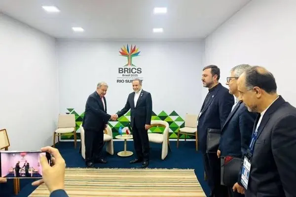 عراقچی با دبیرکل سازمان ملل متحد دیدار کرد