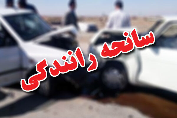 حادثه مرگبار خودروی پژو 206 با یک کشته و 5 مصدوم در اتوبان ذوب آهن اصفهان