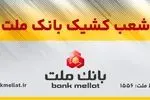 اعلام شعب کشیک بانک ملت در روز پنج شنبه 27 شهریورماه 1404