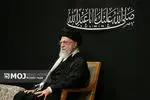 مراسم عزادارای شب عاشورای حسینی با حضور رهبر انقلاب اسلامی 