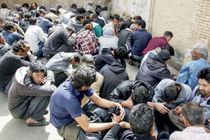 دستگیری 35 معتاد متجاهر درقشم