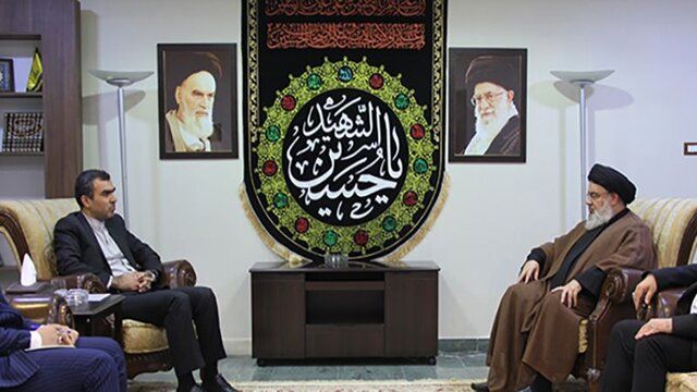 دیدار دستیار وزیر خارجه ایران با دبیرکل حزب الله