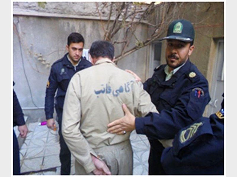 دستگیری زورگیر از دانش آموزان کرمانشاهی توسط پلیس