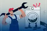  دلایل اصلی خرابی تمام ماشین لباسشویی ها