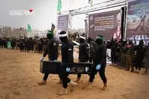 قسام جسد اسیر اسرائیلی را در غزه تحویل صلیب سرخ داد