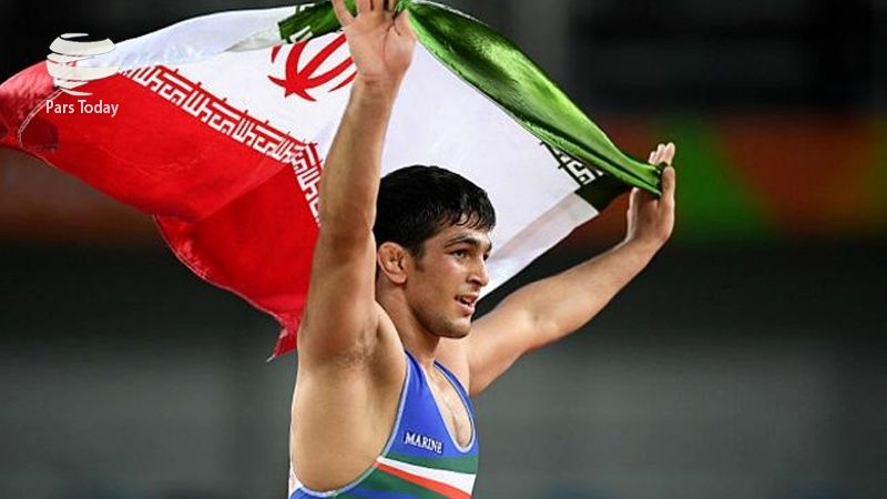 کسب اولین مدال آور کشتی آزاد ایران توسط حسن یزدانی 
