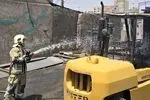 آتش سوزی در بازار صادقیه تبریز مهار شد