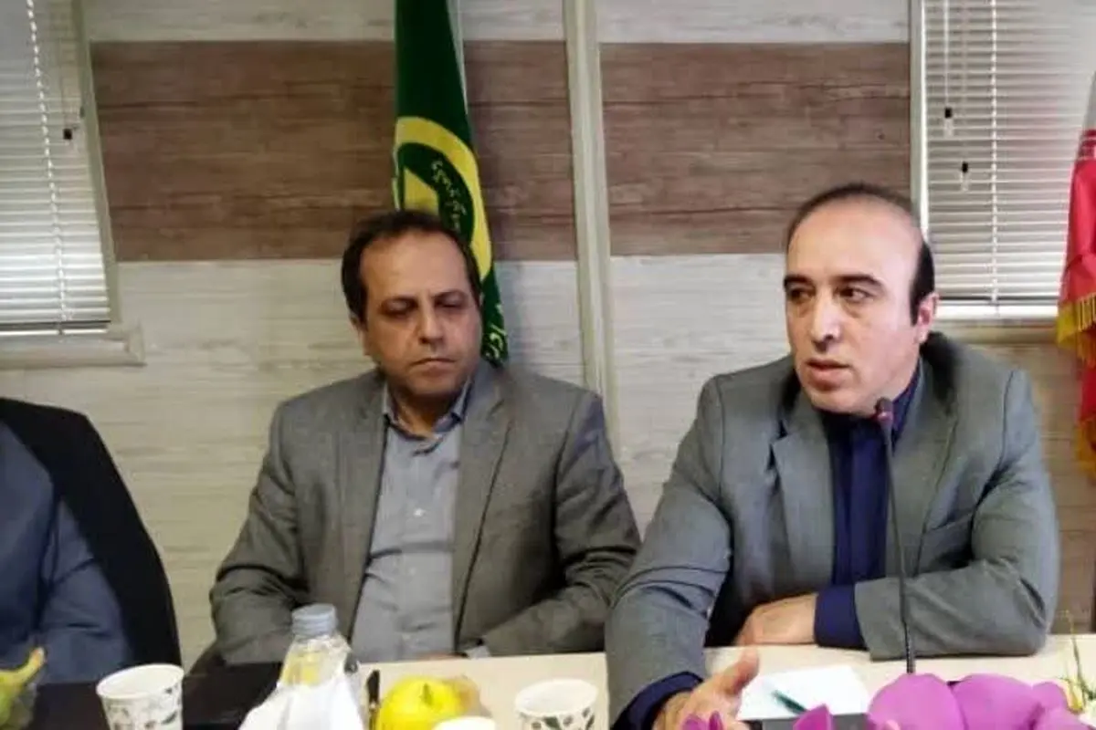 بهروز خلیلی در مراسم معارفه مدیر تعاون روستایی