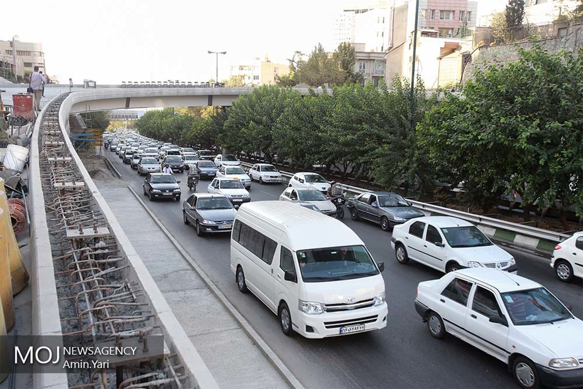 وضعیت ترافیکی بزرگراه های تهران در ۱۰ اسفند اعلام شد