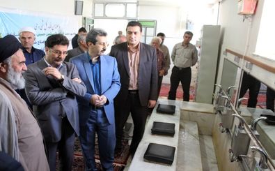 طرح اصلاح شیرآلات مصرفی مساجد شهرهای استان با حضور مسئولین آغاز شد