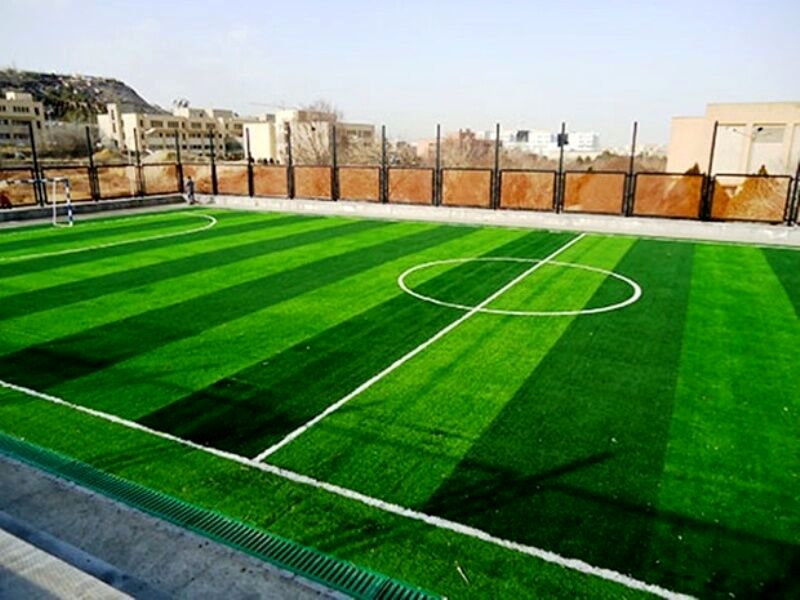  افتتاح ۲ زمین چمن مصنوعی فوتبال در نایسر سنندج