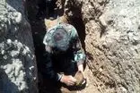 گور تاریخی دو جنگاور باستانی در مازندران کشف شد