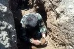 گور تاریخی دو جنگاور باستانی در مازندران کشف شد