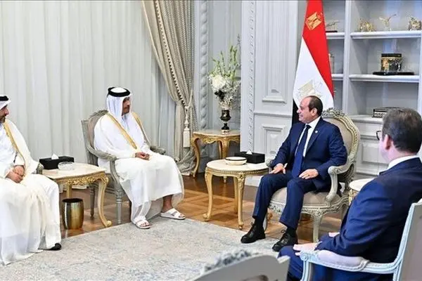 تاکید مصر و قطر بر مخالفت با کوچاندن فلسطینیان