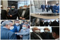 بازدید وزیر بهداشت از بیمارستان خیرساز ساعی در خمینی شهر