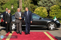 دیدار وزیر امور خارجه ایران با رئیس مجلس الجزایر