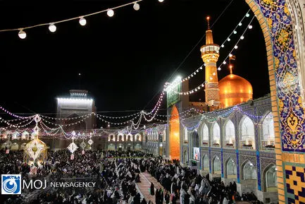 تحویل سال 1402 در حرم مطهر رضوی
