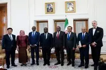 سفرای ۹ کشور استوارنامه خود را به وزیر امور خارجه ایران تسلیم کردند