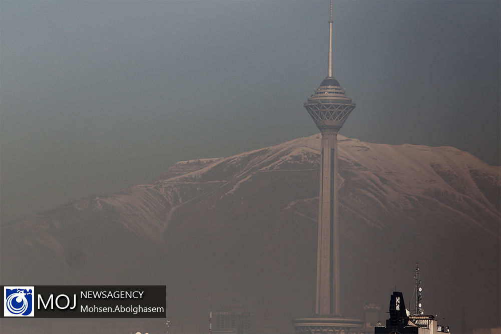  آلودگی هوای تهران در دی ماه ۱۳۹۹
