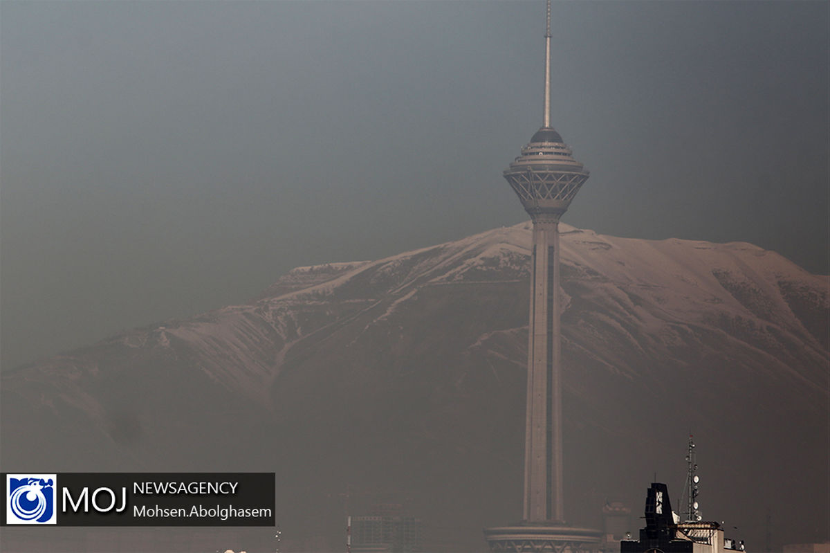 وضعیت هوای تهران باز هم قرمز شد