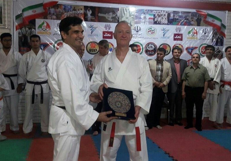 سفیر صلح و دوستی اروپا مربیان کاراته ایران را روی تاتامی به خط کرد 