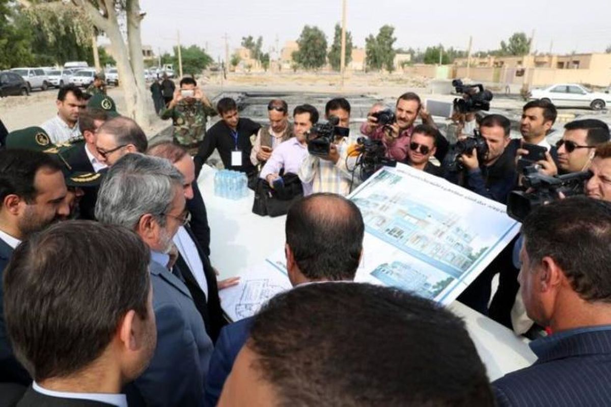 وزیر کشور عراق از مرز مهران بازدید کرد