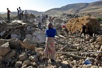 دفتر یادبود قربانیان زلزله غرب ایران در تاجیکستان گشایش یافت