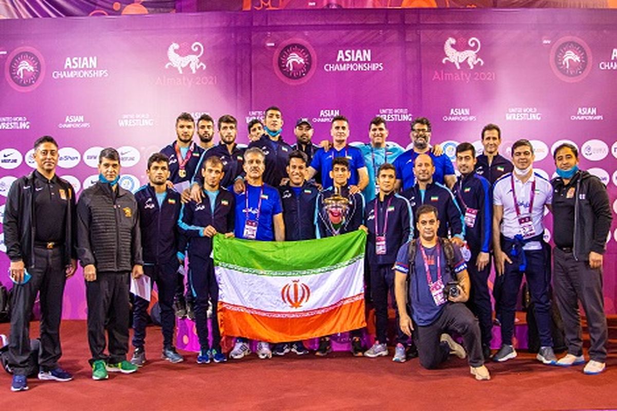 تیم ملی کشتی فرنگی با حمایت همراه اول قهرمان آسیا شد