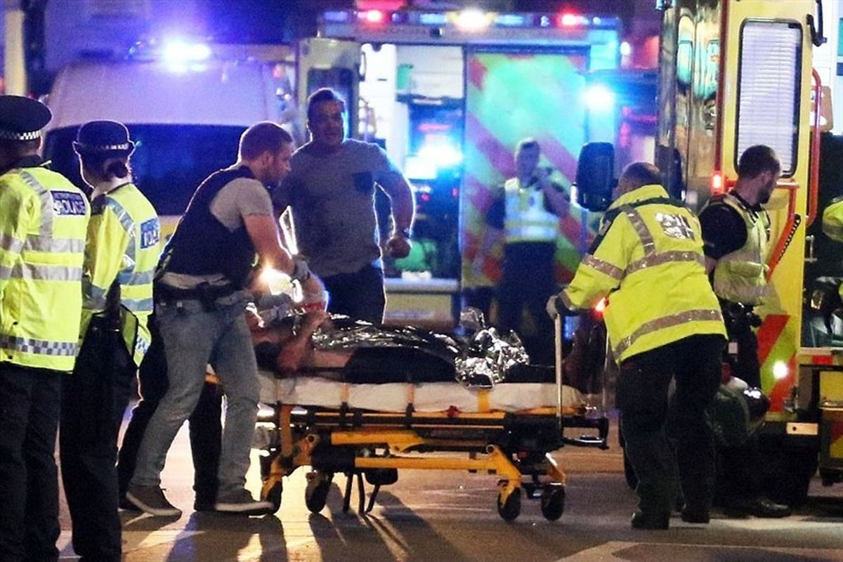 شبی پر از حوادث امنیتی در «لندن»/حداقل 7 کشته و 20 زخمی