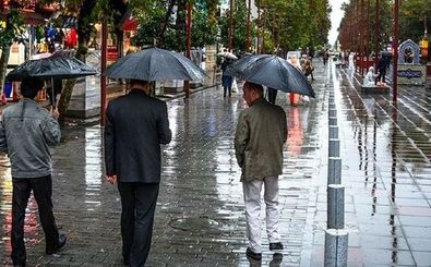 بارش‌های پراکنده طی دو روز آینده اکثر نقاط کشور را در بر می‌گیرد 