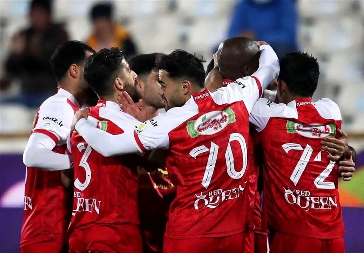 نصف سرخ‌ها به صدر جدول رسیدند/پرسپولیس 2 - شمس آذر 0