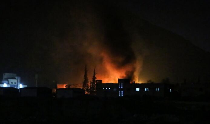 بمباران مناطقی از جنوب سوریه توسط اردن