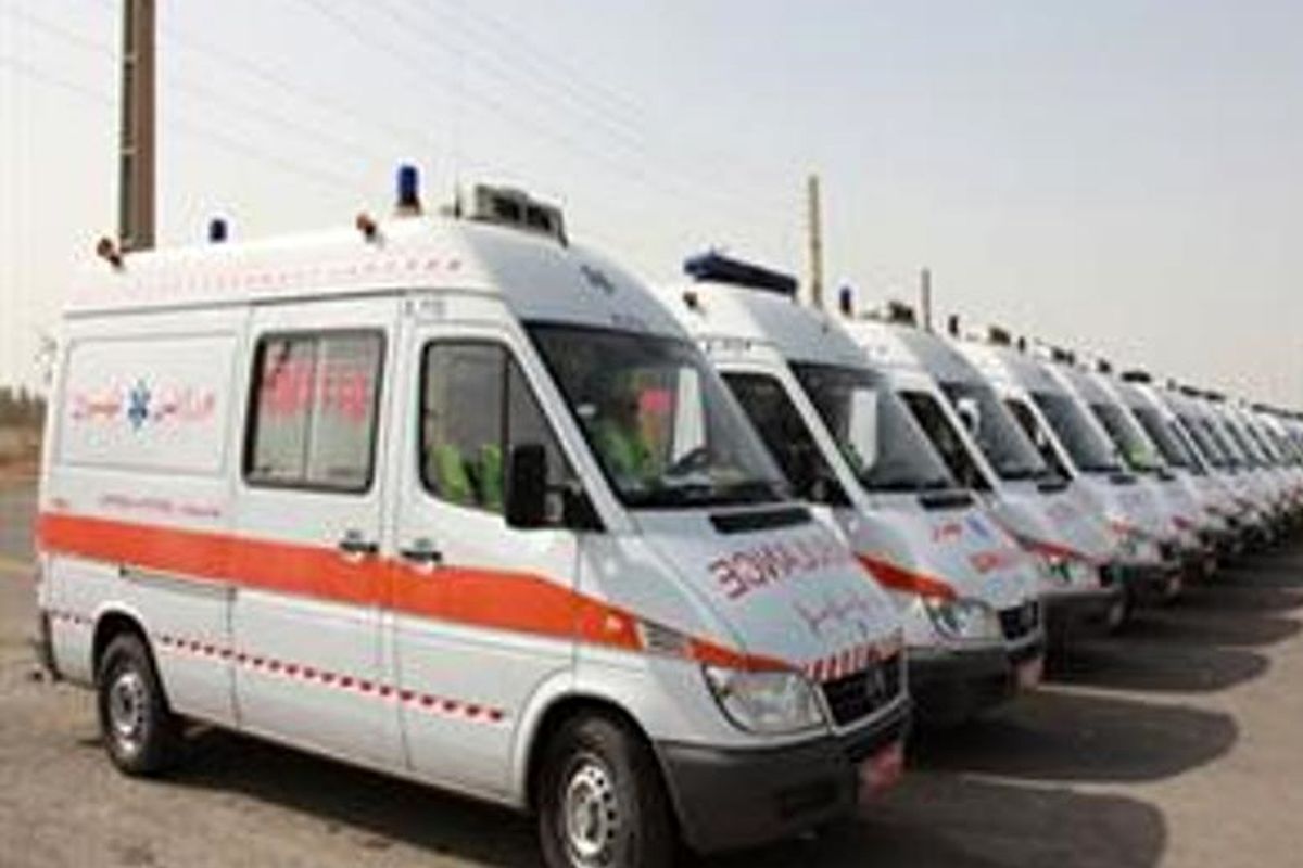 ۱۶۰۰ دستگاه آمبولانس به ناوگان اورژانس اضافه شد