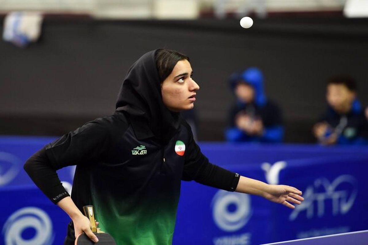 ۴ مدال توسط دختران پینگ‌پنگ باز ایران در رقابت‌های جهانی کسب شد