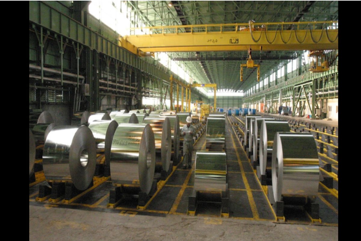 رشد 7 درصدی تولید محصولات سیکل سرد فولاد مبارکه