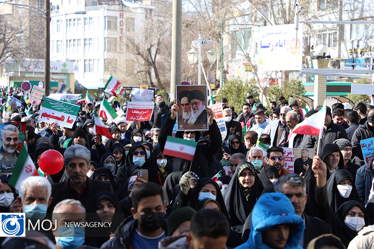 راهپیمایی ۲۲بهمن ۱۴۰۱ در ۱۰سال گذشته بی نظیر بود