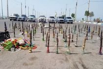 جمع‌آوری قلیان سراهای غیر مجاز در ساحل بندرعباس
