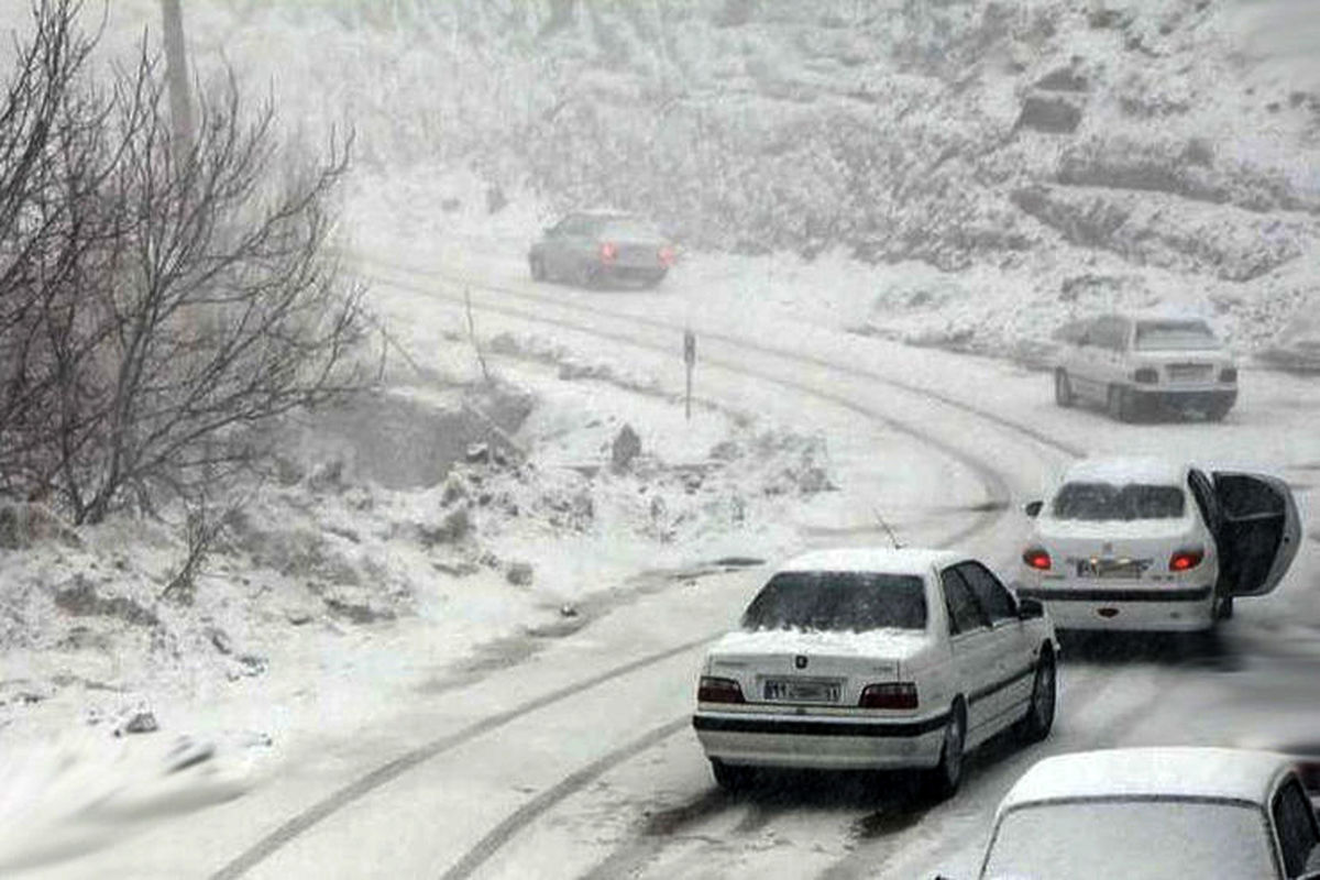 بارش برف و باران در ١٢ استان کشور